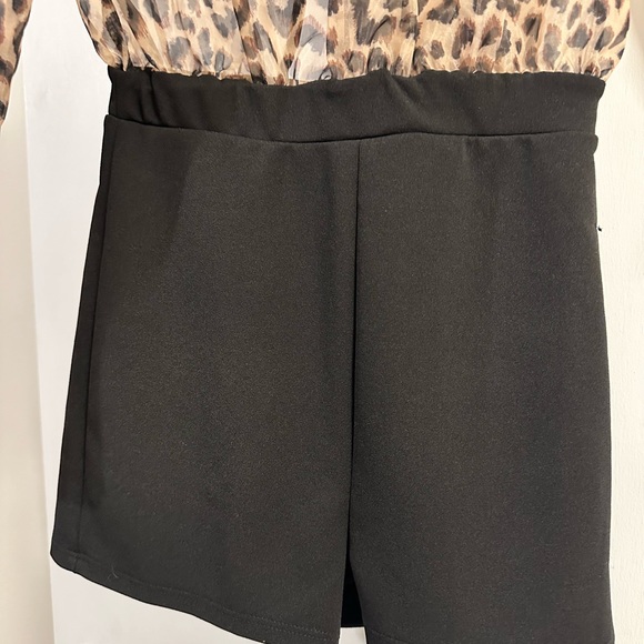 Brand New never worn Leopard Print Romper - Picture 3 of 3